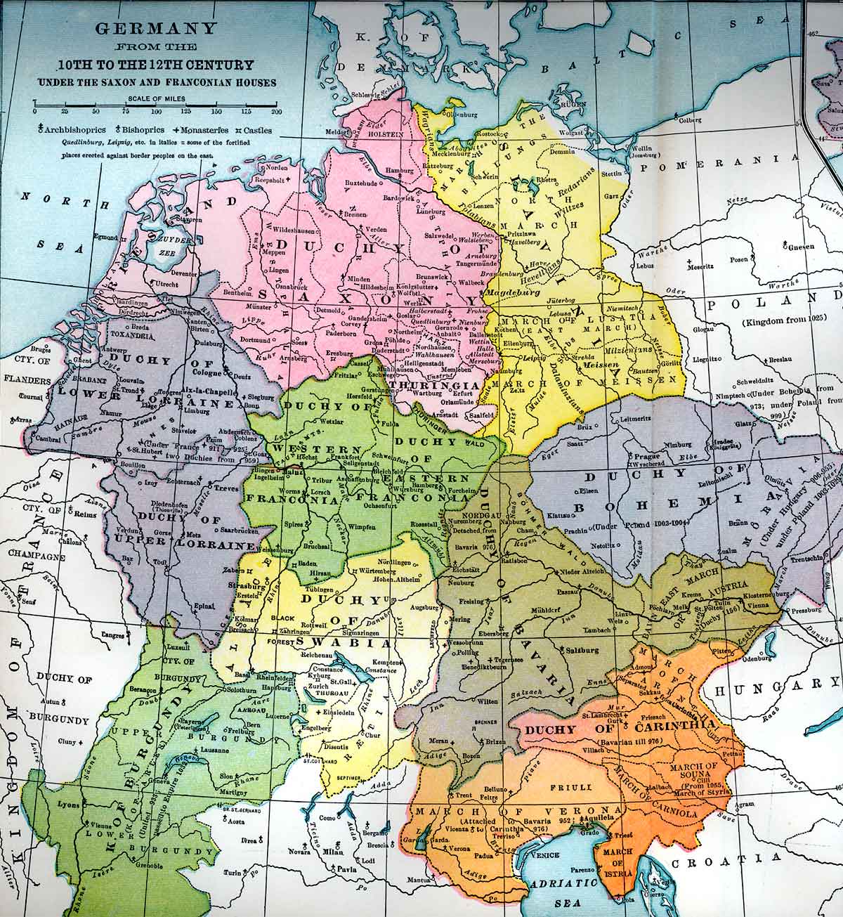 Germany from the Tenth through the Twelfth Century
