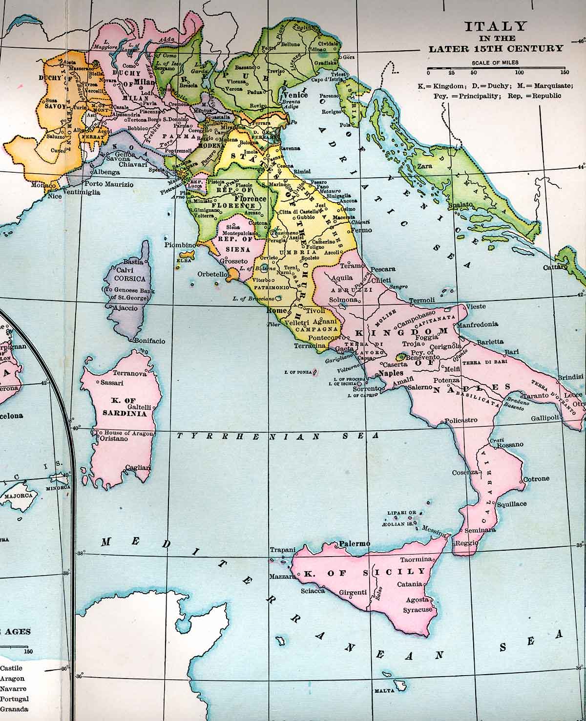 Italy in the Later Fifteenth Century