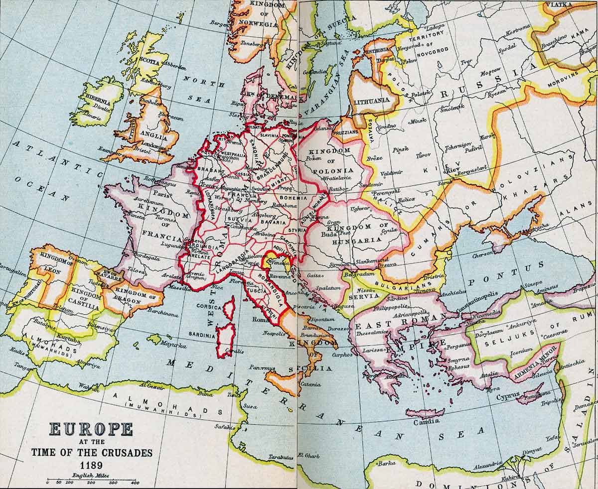 Europe at the Time of the Crusades
