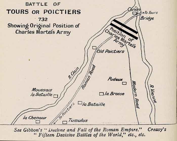 battle of tours middle ages definition