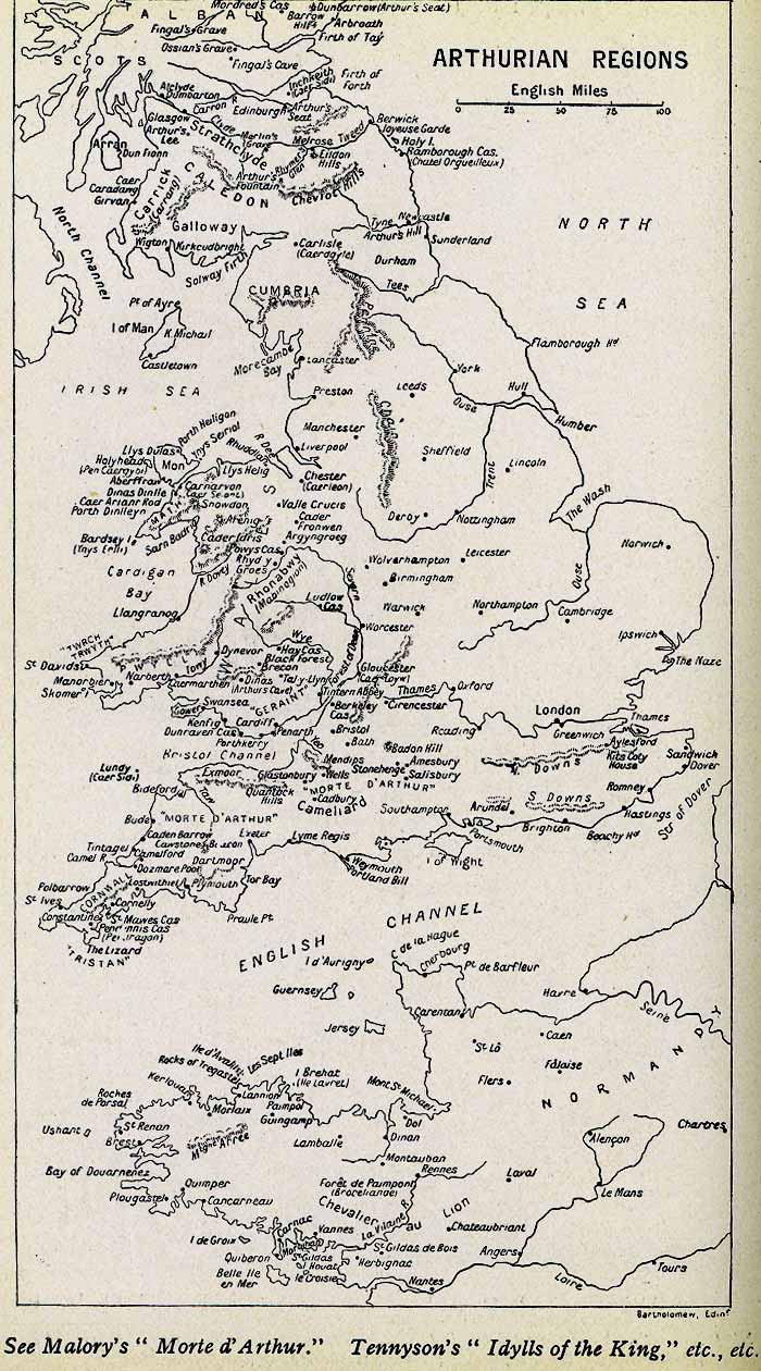 Arthurian Regions