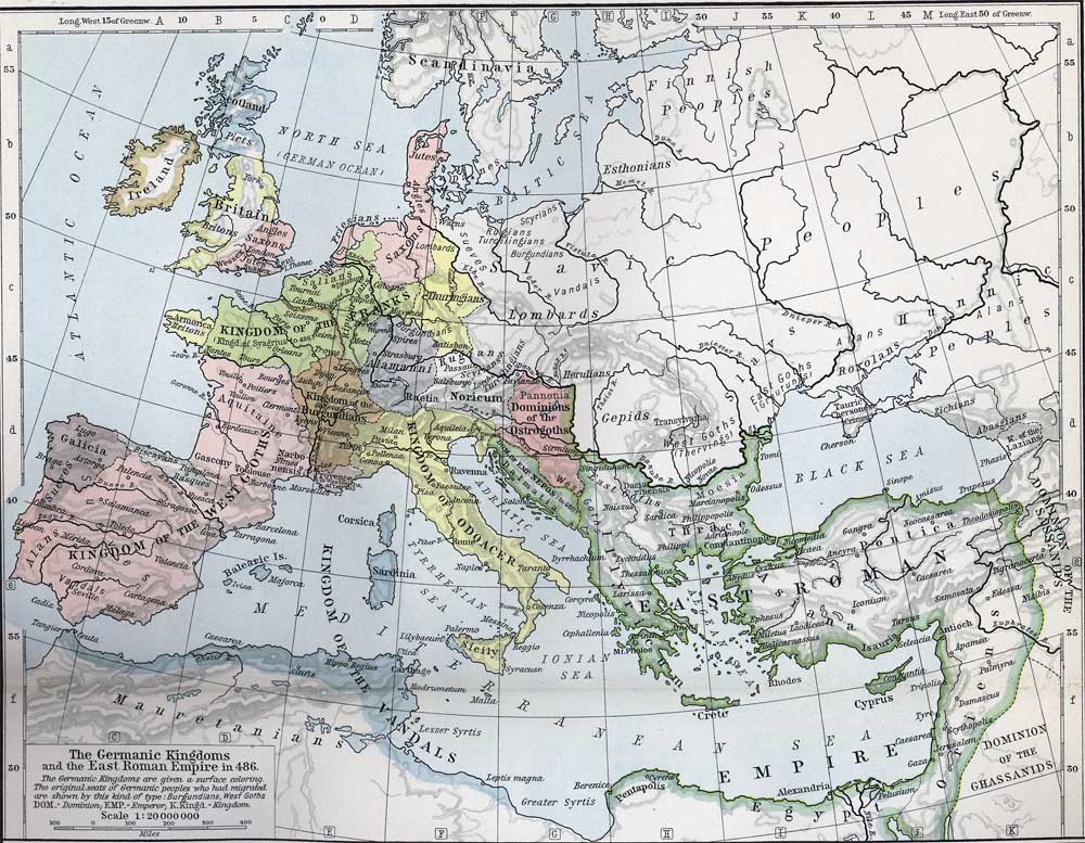 The Germanic Kingdoms and East Roman Empire