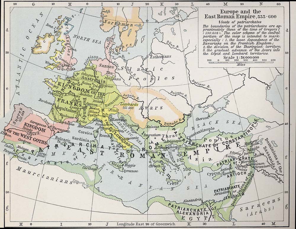 Europe and the East Roman Empire
