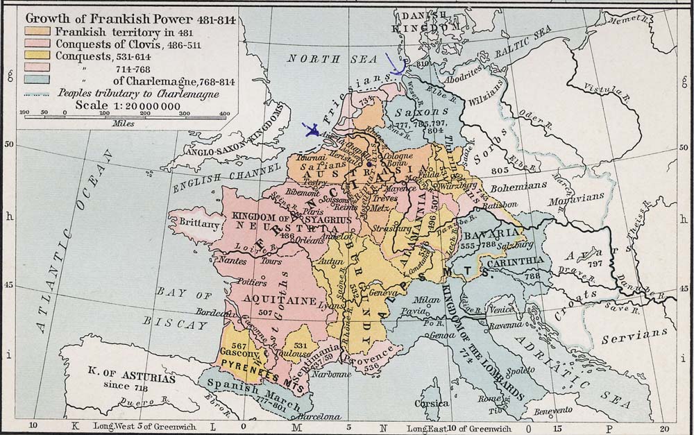 Growth of Frankish Power