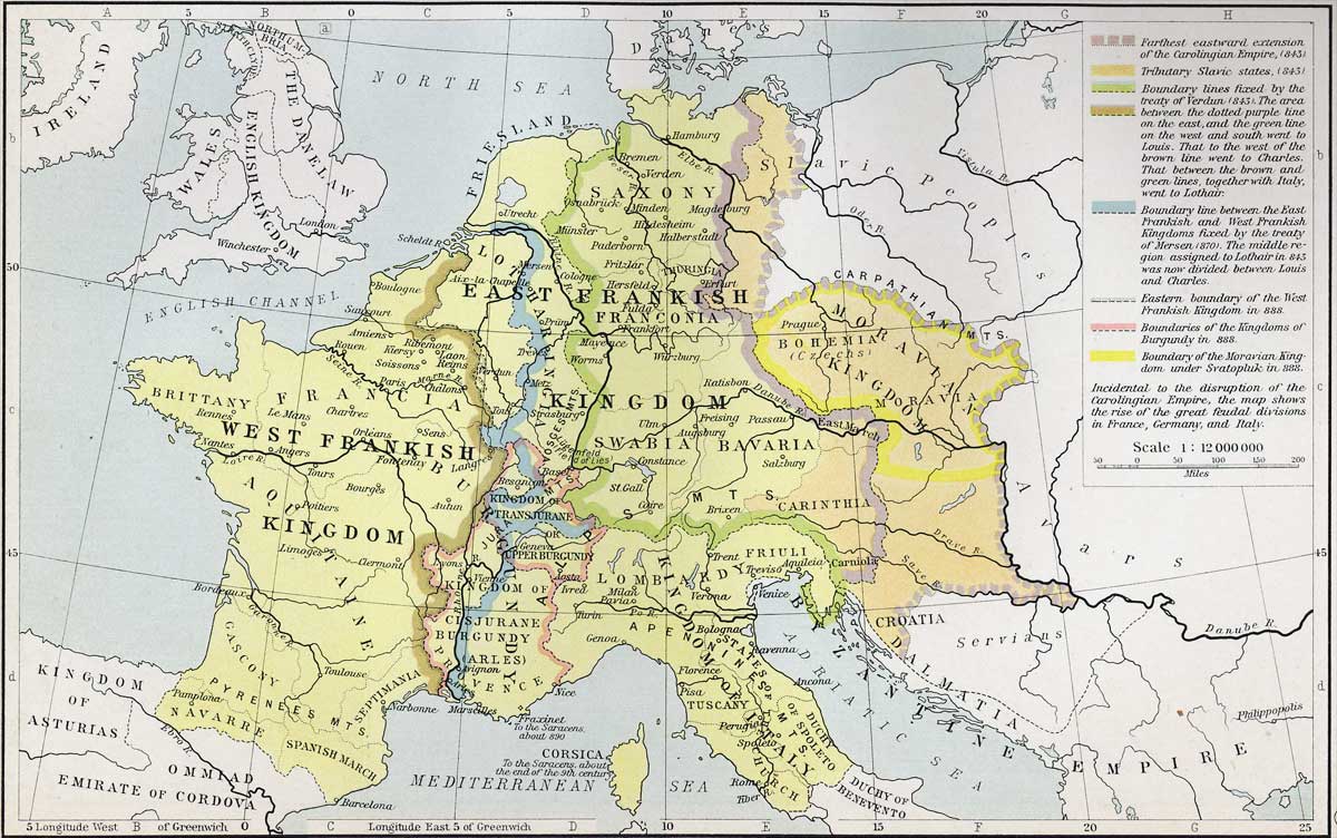 Disruption of the Carolingian Empire