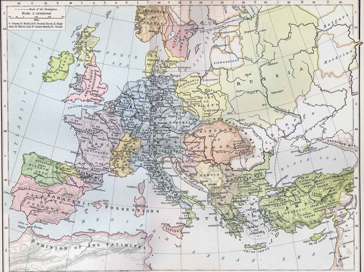 Europe and the Byzantine Empire