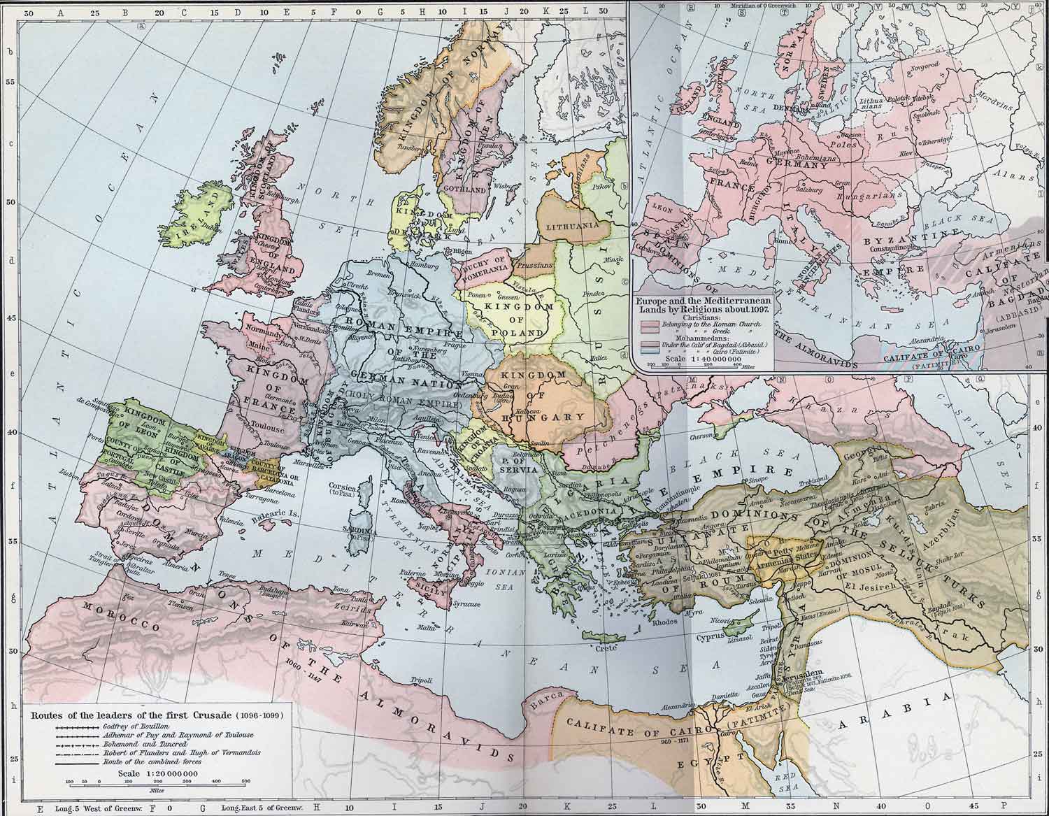 Europe and the Mediterranean Lands